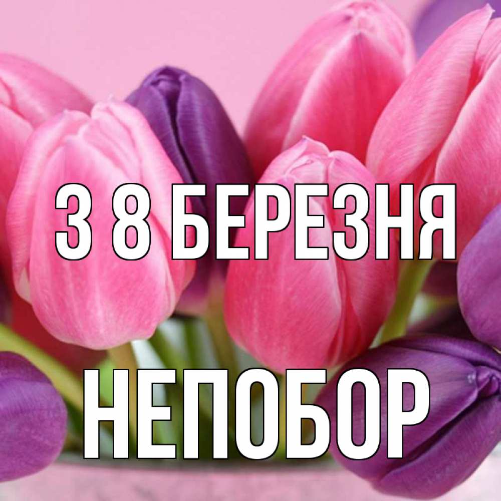 Открытка на каждый день з підписом, Непобор З 8 БЕРЕЗНЯ маме 1 Прикольна листівка з побажанням онлайн скачати безкоштовно 