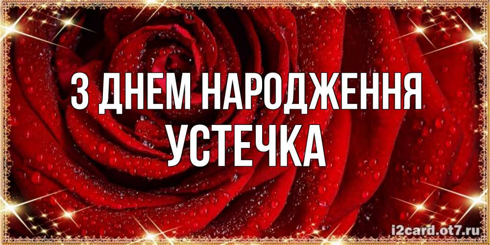Открытка на каждый день з підписом, Устечка З Днем народження роса на розе блестящая в лучах солнца Прикольна листівка з побажанням онлайн скачати безкоштовно 