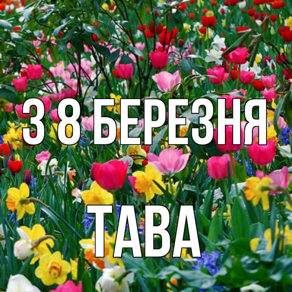 Открытка на каждый день з підписом, Тава З 8 БЕРЕЗНЯ с международным женским днем поздравления для женщины Прикольна листівка з побажанням онлайн скачати безкоштовно 