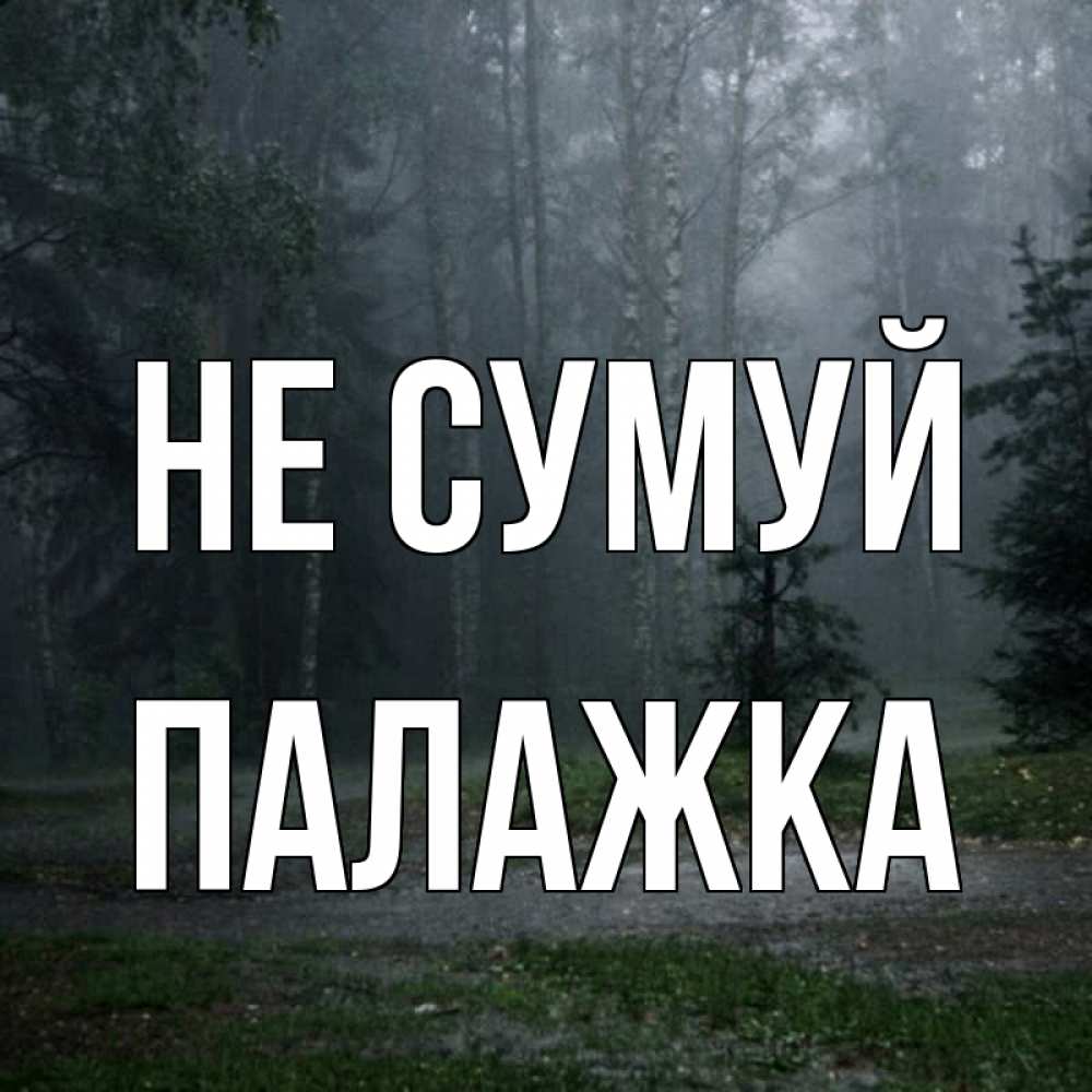 Открытка на каждый день з підписом, Палажка Не сумуй осень Прикольна листівка з побажанням онлайн скачати безкоштовно 