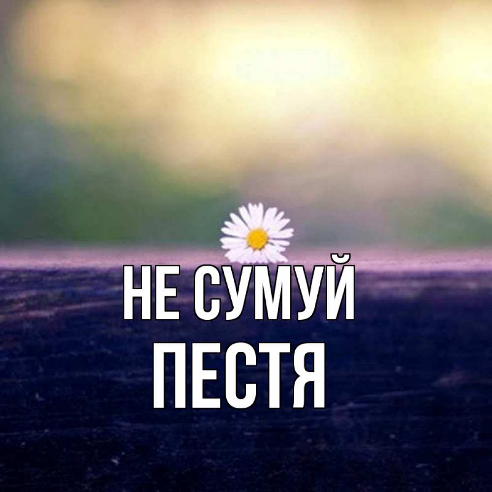Открытка на каждый день з підписом, Пестя Не сумуй красота Прикольна листівка з побажанням онлайн скачати безкоштовно 