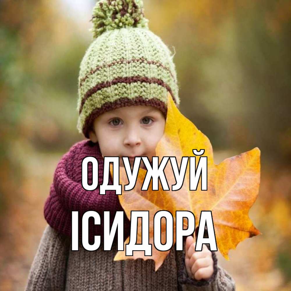 Открытка на каждый день з підписом, Ісидора Одужуй дышим свежим воздухом Прикольна листівка з побажанням онлайн скачати безкоштовно 