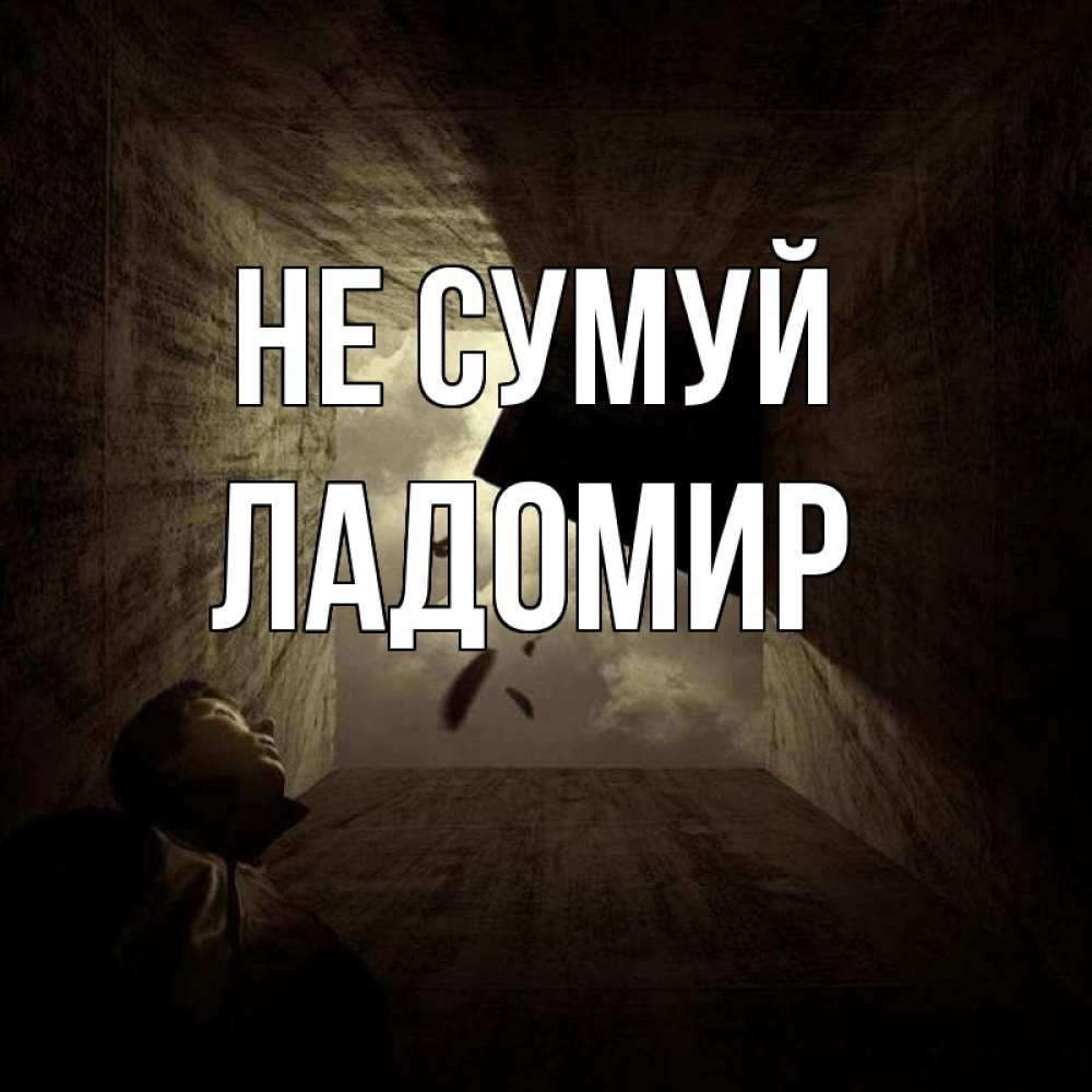 Открытка на каждый день з підписом, Ладомир Не сумуй жуть Прикольна листівка з побажанням онлайн скачати безкоштовно 