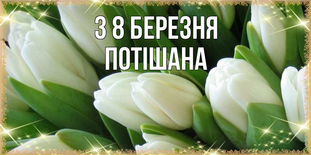 Открытка на каждый день з підписом, Потішана З 8 БЕРЕЗНЯ поздравляем с 8 марта Прикольна листівка з побажанням онлайн скачати безкоштовно 