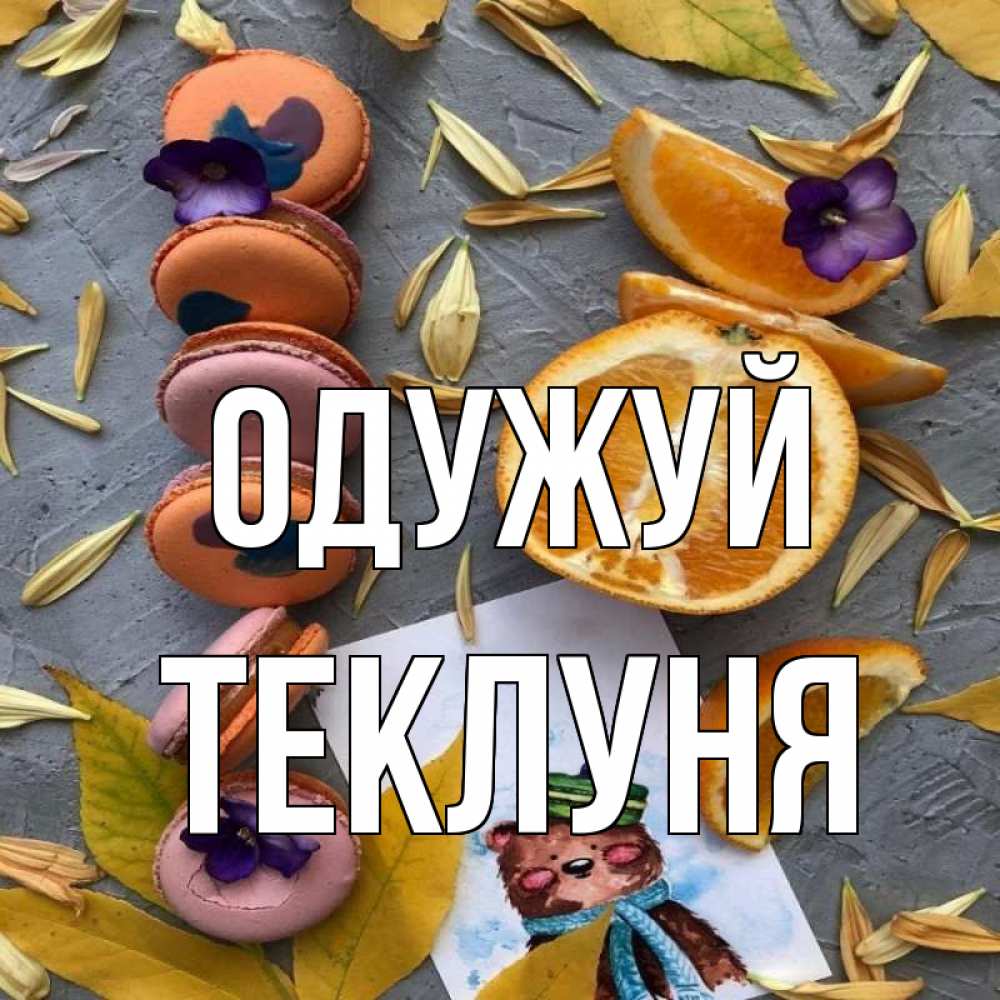 Открытка на каждый день з підписом, Теклуня Одужуй не болейте Прикольна листівка з побажанням онлайн скачати безкоштовно 