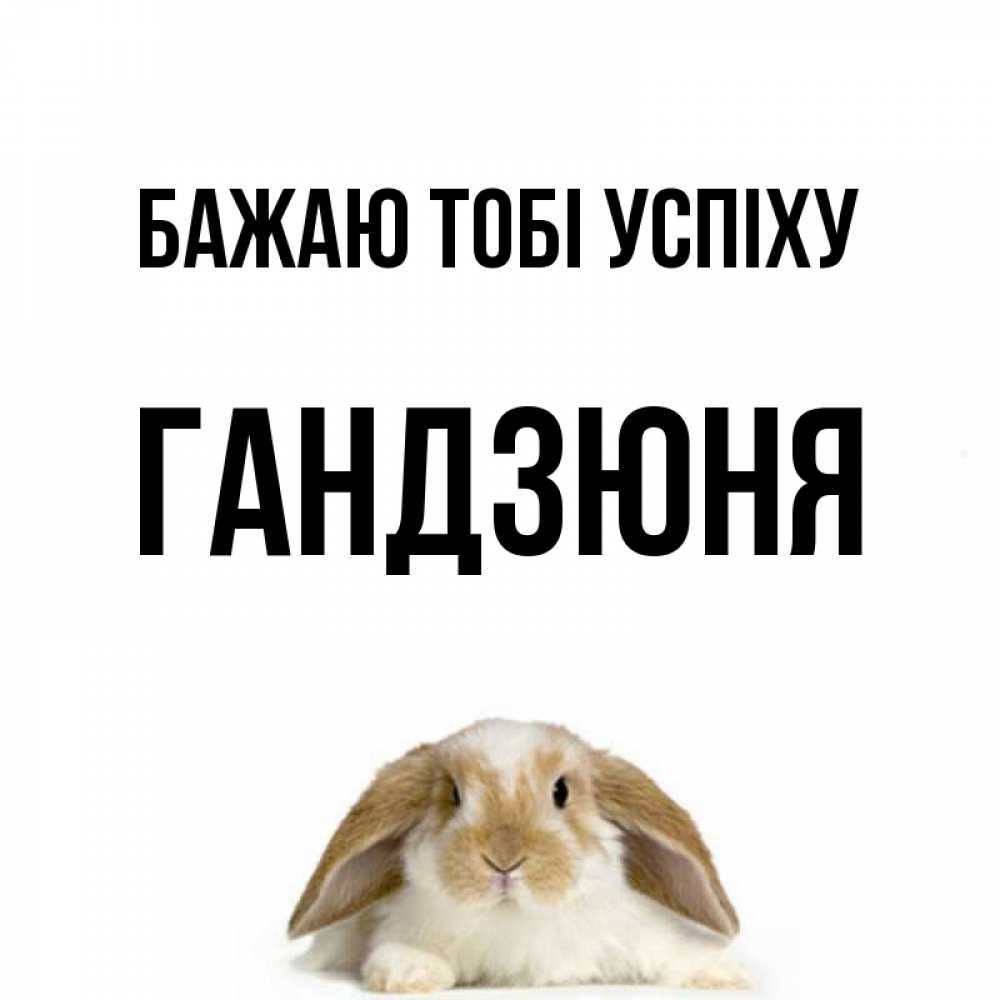 Открытка на каждый день з підписом, Гандзюня Бажаю тобі успіху открытки с произвольным текстом который можно вставить в открытку и создать ее самостоятельно бесплатно онлайн Прикольна листівка з побажанням онлайн скачати безкоштовно 