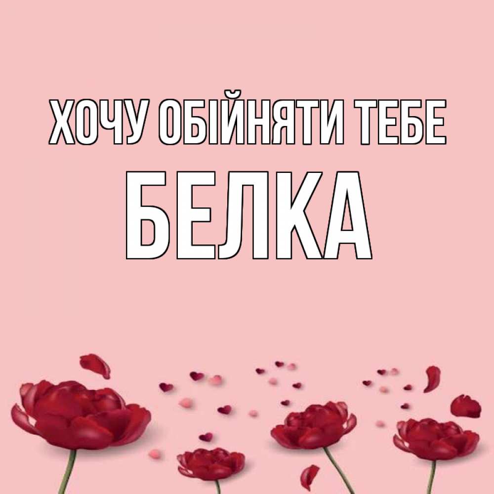 Открытка на каждый день з підписом, Белка Хочу обійняти тебе бесплатно Прикольна листівка з побажанням онлайн скачати безкоштовно 