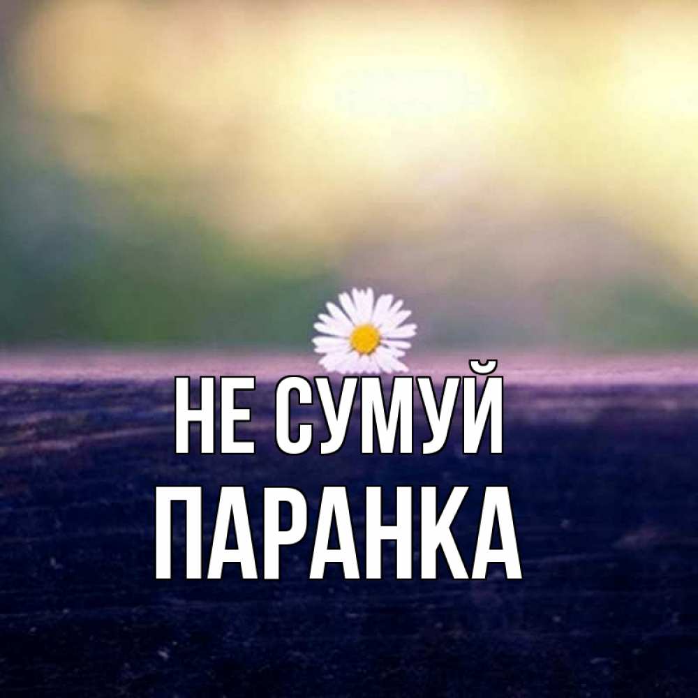 Открытка на каждый день з підписом, Паранка Не сумуй красота Прикольна листівка з побажанням онлайн скачати безкоштовно 