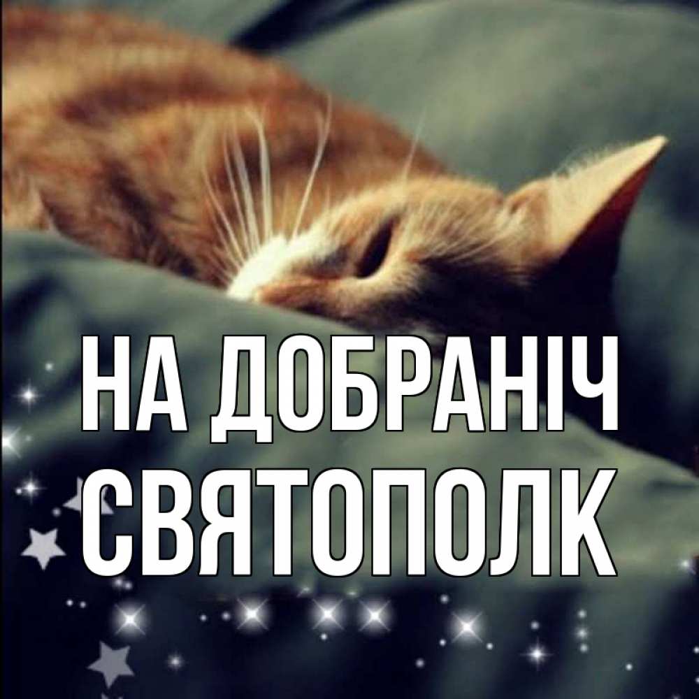 Открытка на каждый день з підписом, Святополк На добраніч кроватка Прикольна листівка з побажанням онлайн скачати безкоштовно 