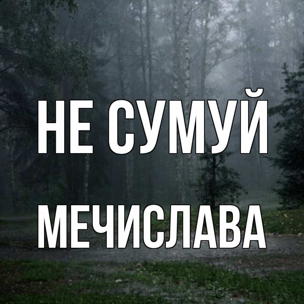 Открытка на каждый день з підписом, Мечислава Не сумуй осень Прикольна листівка з побажанням онлайн скачати безкоштовно 