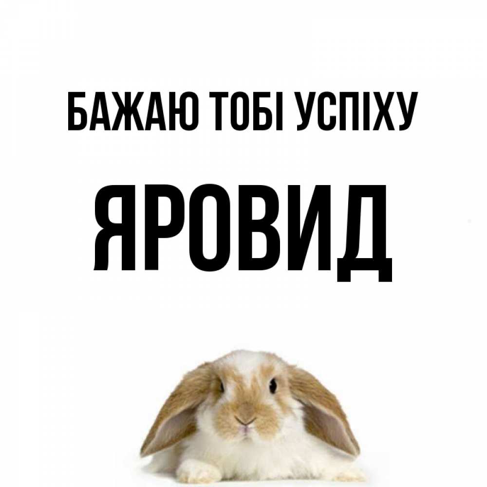 Открытка на каждый день з підписом, Яровид Бажаю тобі успіху открытки с произвольным текстом который можно вставить в открытку и создать ее самостоятельно бесплатно онлайн Прикольна листівка з побажанням онлайн скачати безкоштовно 