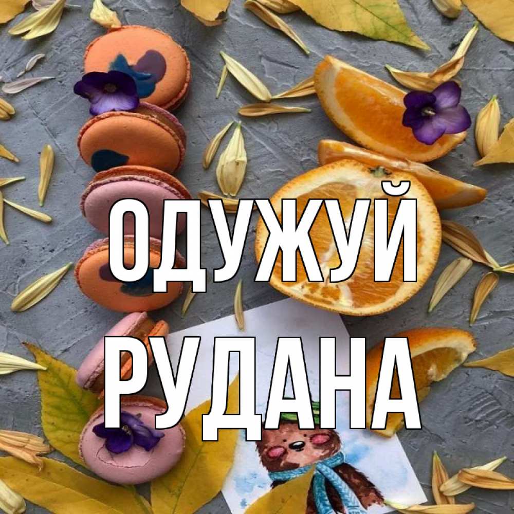 Открытка на каждый день з підписом, Рудана Одужуй не болейте Прикольна листівка з побажанням онлайн скачати безкоштовно 
