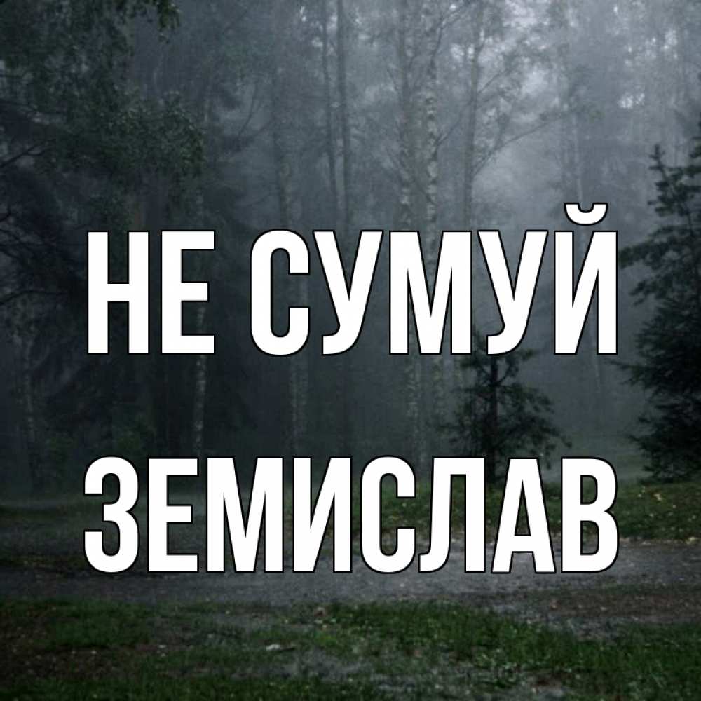 Открытка на каждый день з підписом, Земислав Не сумуй осень Прикольна листівка з побажанням онлайн скачати безкоштовно 