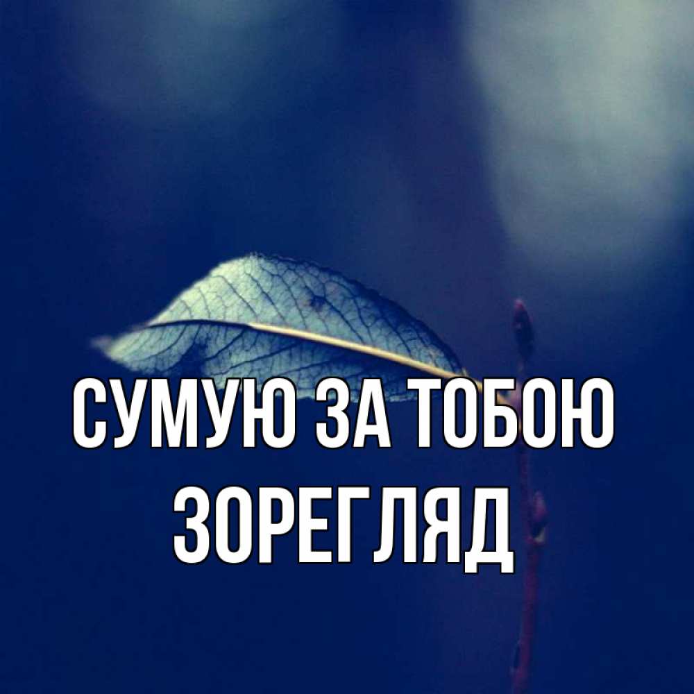 Открытка на каждый день з підписом, Зорегляд Сумую за тобою одна ветка 1 Прикольна листівка з побажанням онлайн скачати безкоштовно 