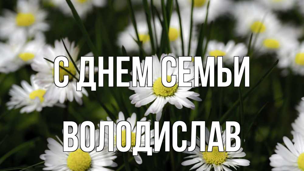 Открытка на каждый день з підписом, Володислав С днем семьи с днем семьи  2 Прикольна листівка з побажанням онлайн скачати безкоштовно 