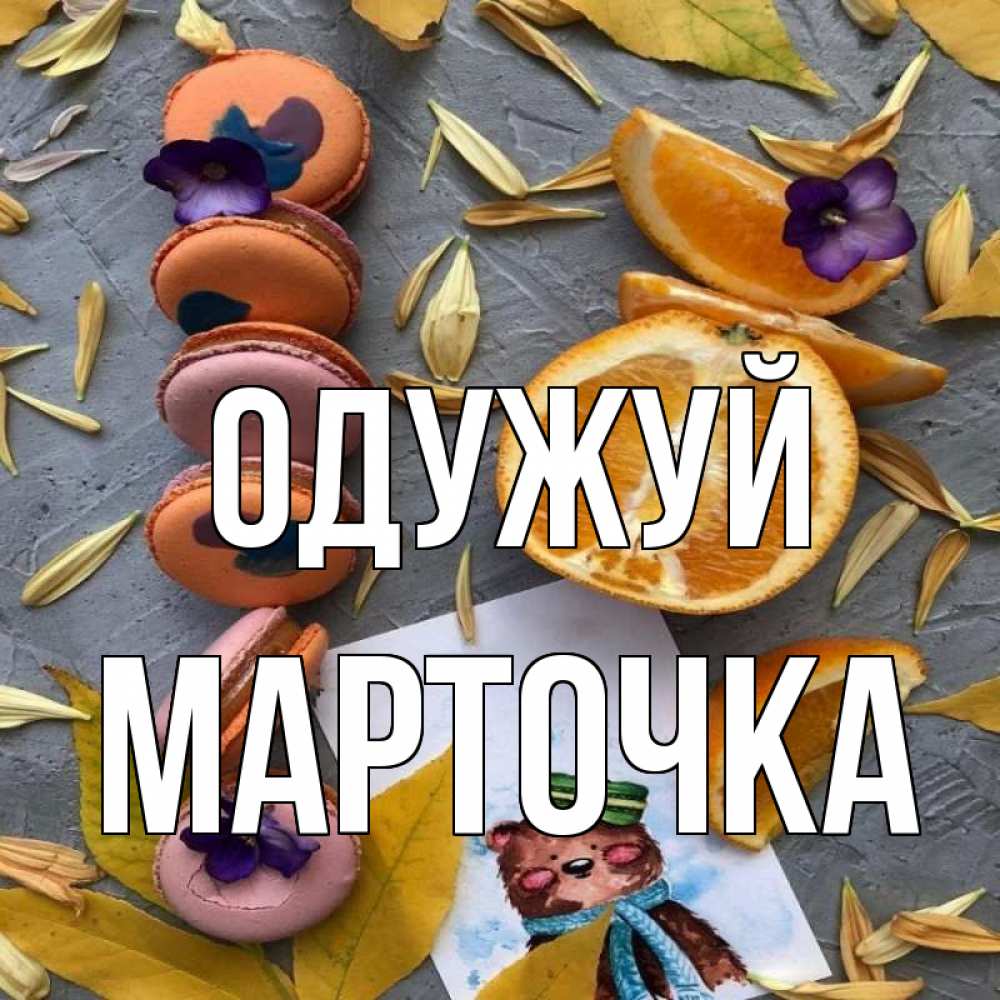 Открытка на каждый день з підписом, Марточка Одужуй не болейте Прикольна листівка з побажанням онлайн скачати безкоштовно 