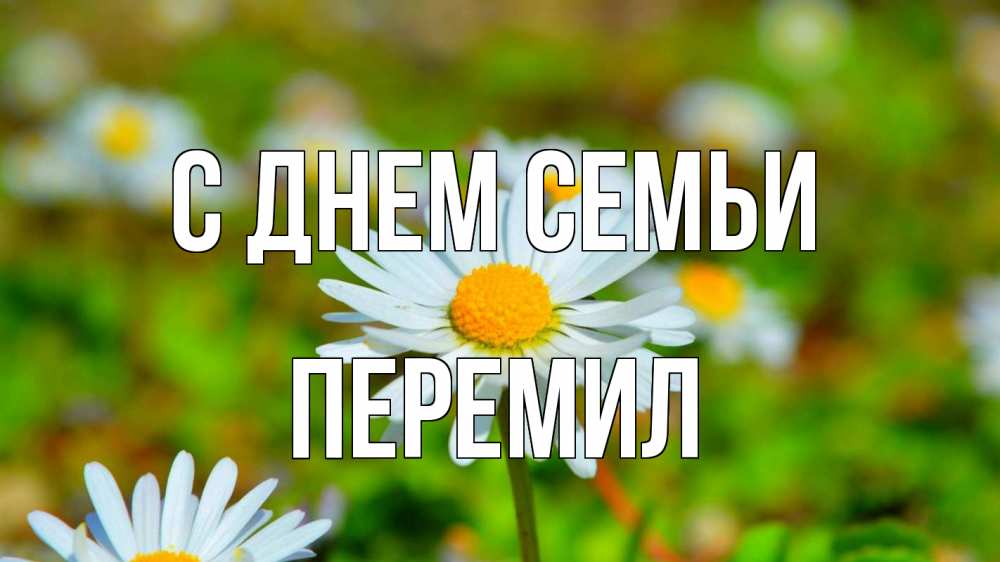 Открытка на каждый день з підписом, Перемил С днем семьи с днем семьи Прикольна листівка з побажанням онлайн скачати безкоштовно 