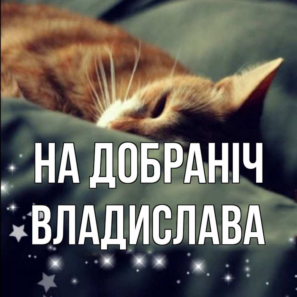 Открытка на каждый день з підписом, Владислава На добраніч кроватка Прикольна листівка з побажанням онлайн скачати безкоштовно 