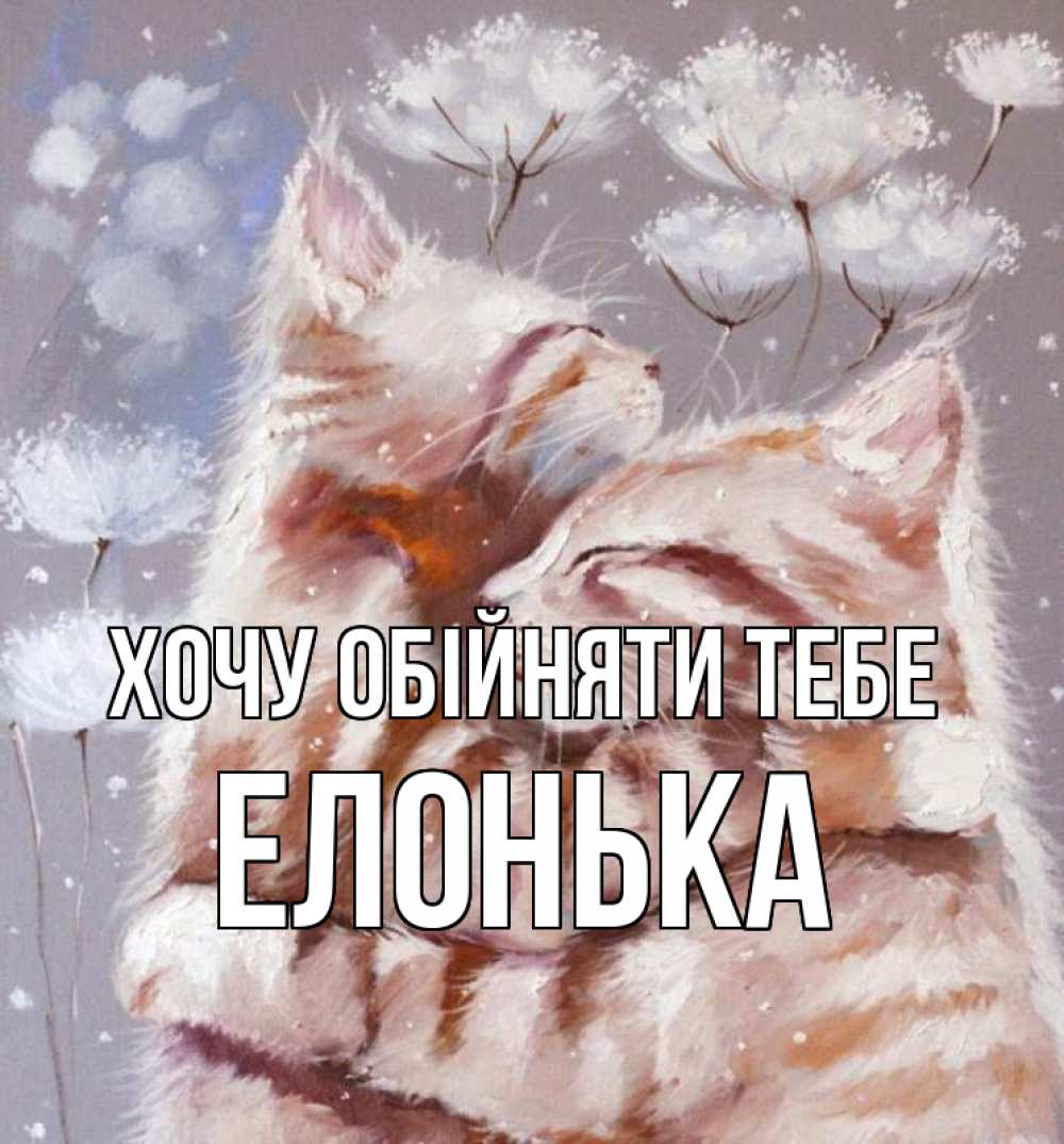 Открытка на каждый день з підписом, Елонька Хочу обійняти тебе Море и горы Прикольна листівка з побажанням онлайн скачати безкоштовно 