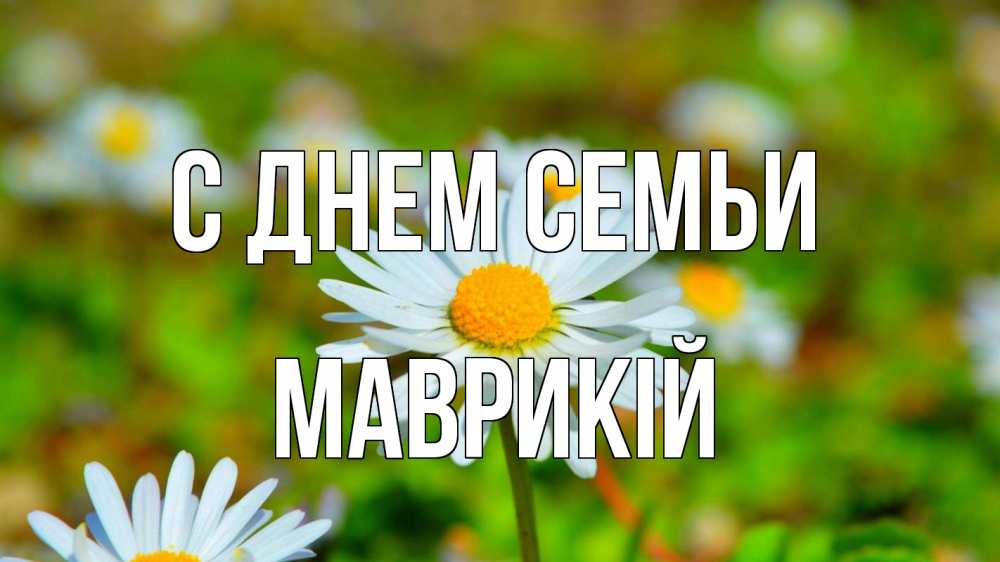 Открытка на каждый день з підписом, Маврикій С днем семьи с днем семьи Прикольна листівка з побажанням онлайн скачати безкоштовно 