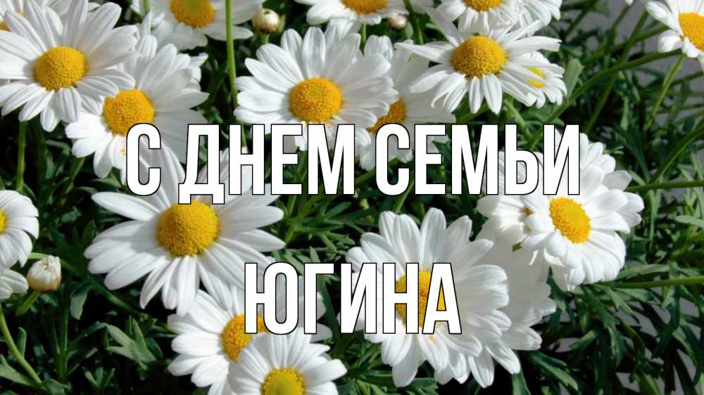 Открытка на каждый день з підписом, Югина С днем семьи с днем семьи Прикольна листівка з побажанням онлайн скачати безкоштовно 
