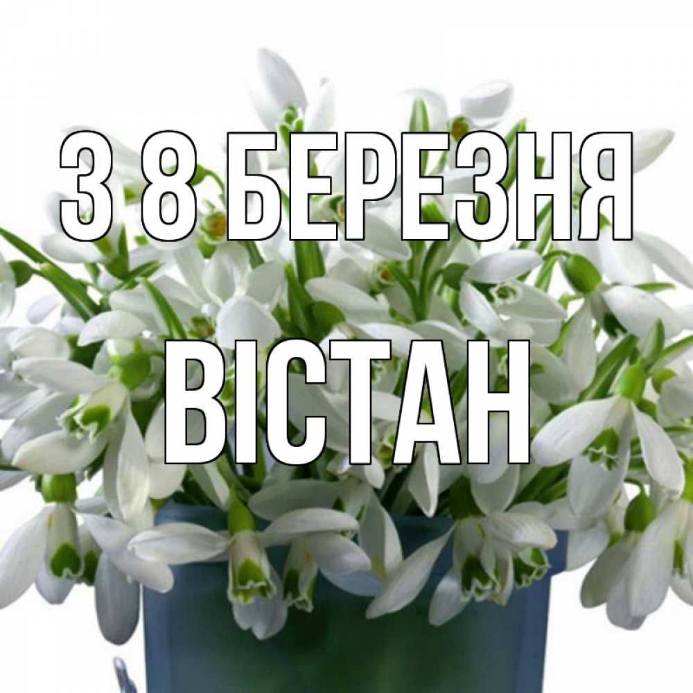 Открытка на каждый день з підписом, Вістан З 8 БЕРЕЗНЯ цветы к международному женскому дню Прикольна листівка з побажанням онлайн скачати безкоштовно 