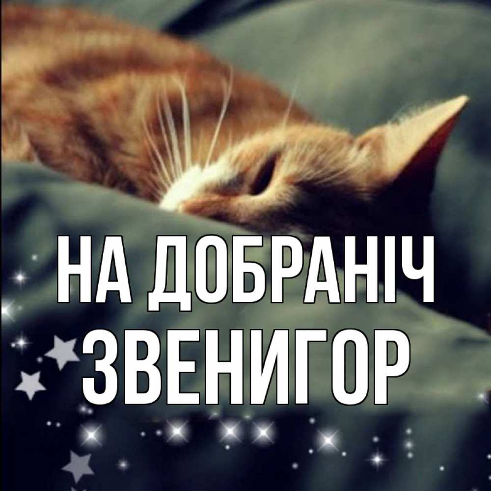 Открытка на каждый день з підписом, Звенигор На добраніч кроватка Прикольна листівка з побажанням онлайн скачати безкоштовно 