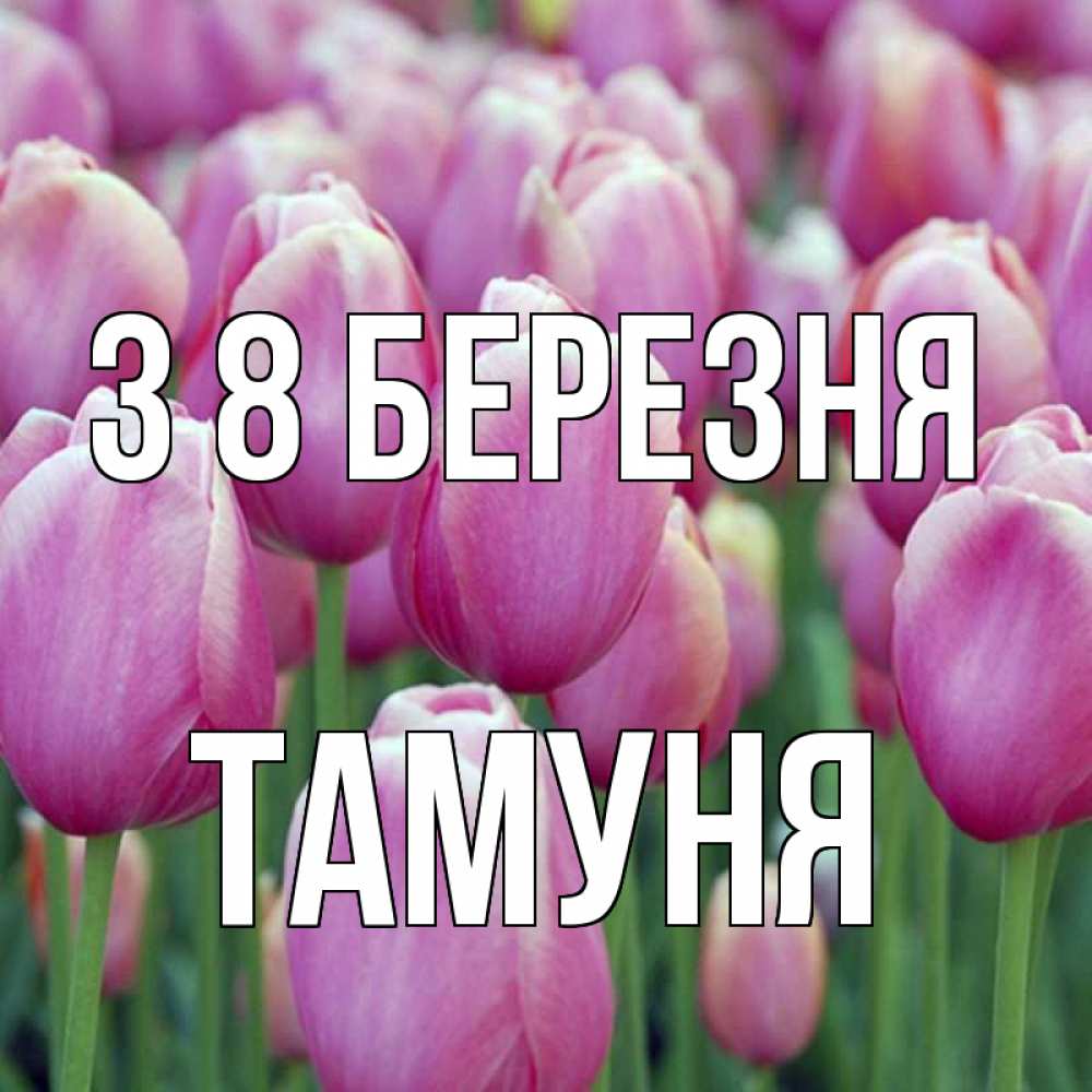 Открытка на каждый день з підписом, Тамуня З 8 БЕРЕЗНЯ на международный женский день 3 Прикольна листівка з побажанням онлайн скачати безкоштовно 
