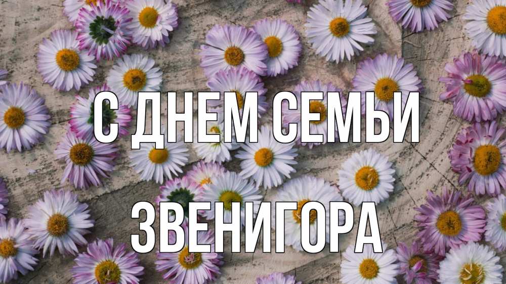 Открытка на каждый день з підписом, Звенигора С днем семьи с днем семьи Прикольна листівка з побажанням онлайн скачати безкоштовно 