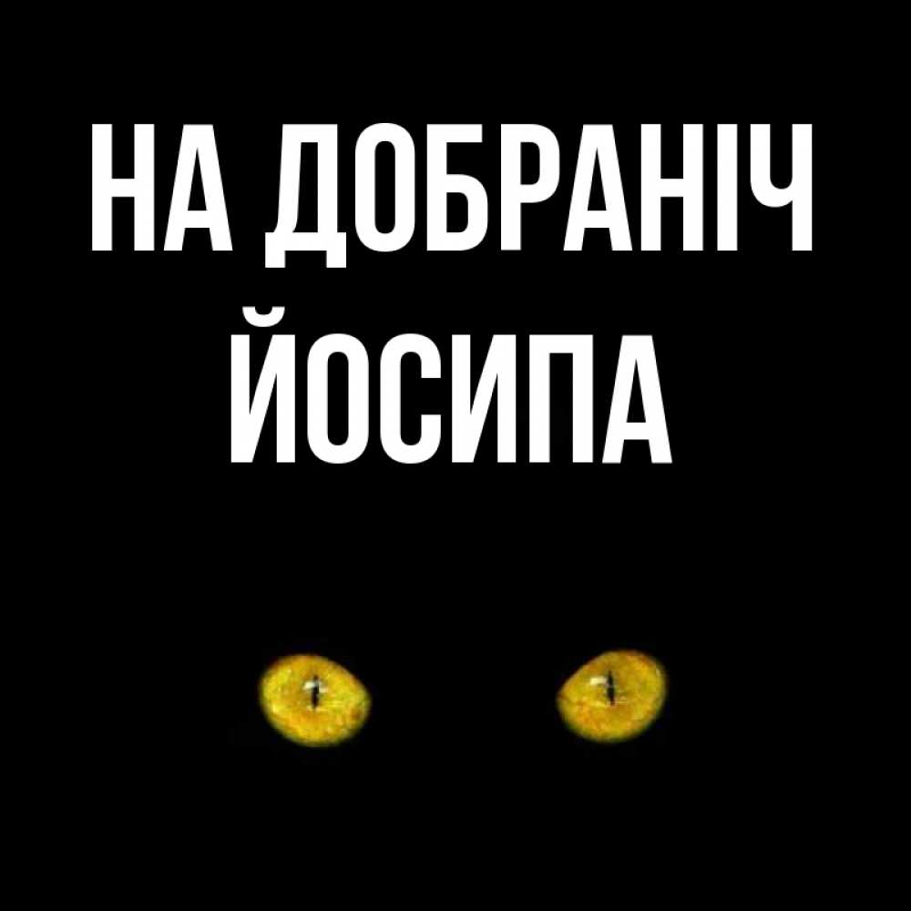 Открытка на каждый день з підписом, Йосипа На добраніч сладких снов бесстрашный мой дружочек Прикольна листівка з побажанням онлайн скачати безкоштовно 