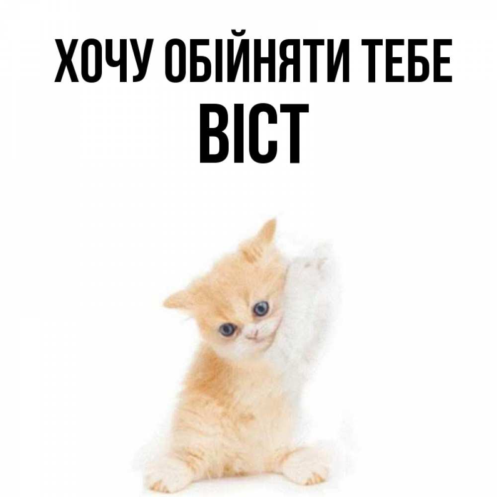 Открытка на каждый день з підписом, Віст Хочу обійняти тебе я хочу очень скорее обнимаешек Прикольна листівка з побажанням онлайн скачати безкоштовно 