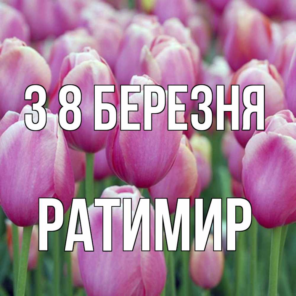 Открытка на каждый день з підписом, Ратимир З 8 БЕРЕЗНЯ на международный женский день 3 Прикольна листівка з побажанням онлайн скачати безкоштовно 