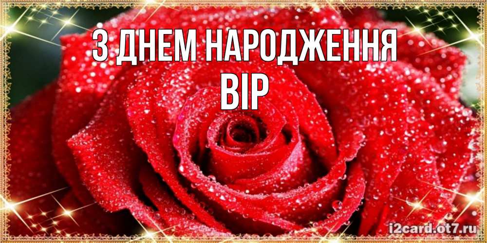 Открытка на каждый день з підписом, Вір З Днем народження роса и роза. открытка с красивой розой Прикольна листівка з побажанням онлайн скачати безкоштовно 