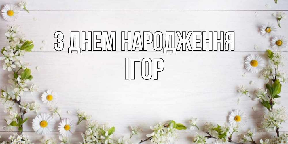 Открытка на каждый день з підписом, Ігор З Днем народження Воздушные шары Прикольна листівка з побажанням онлайн скачати безкоштовно 
