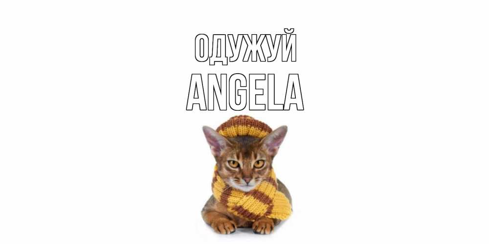 Открытка на каждый день з підписом, Angela Одужуй родные не болейте Прикольна листівка з побажанням онлайн скачати безкоштовно 