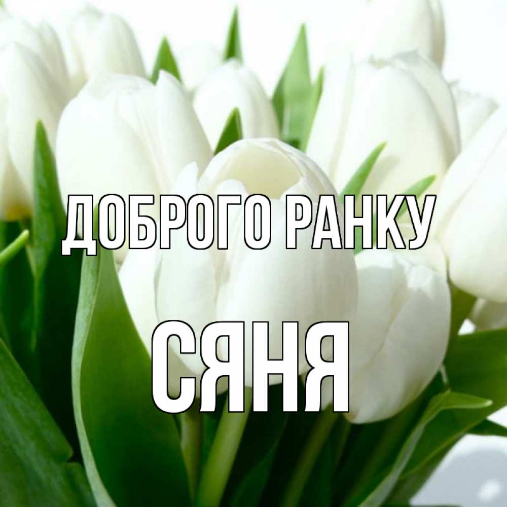 Открытка на каждый день з підписом, Сяня Доброго ранку открытки на каждый день по именам Прикольна листівка з побажанням онлайн скачати безкоштовно 