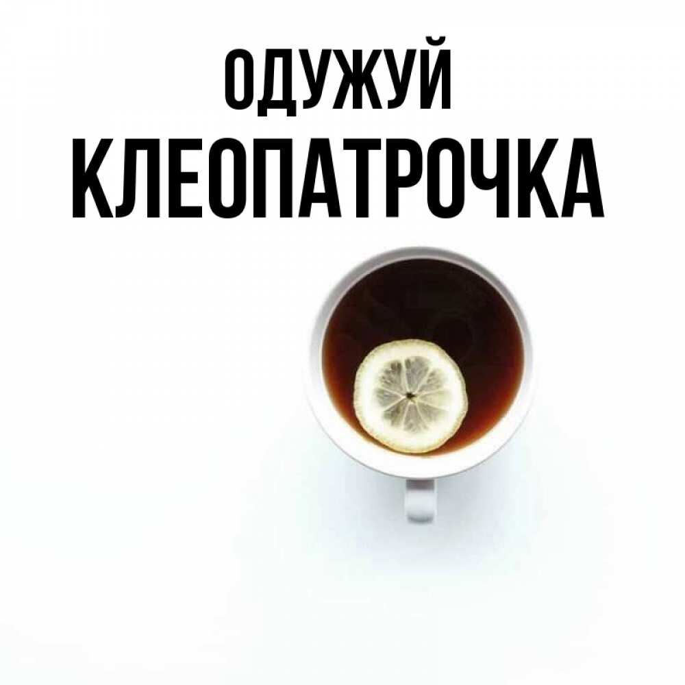 Открытка на каждый день з підписом, Клеопатрочка Одужуй простая открытка Прикольна листівка з побажанням онлайн скачати безкоштовно 