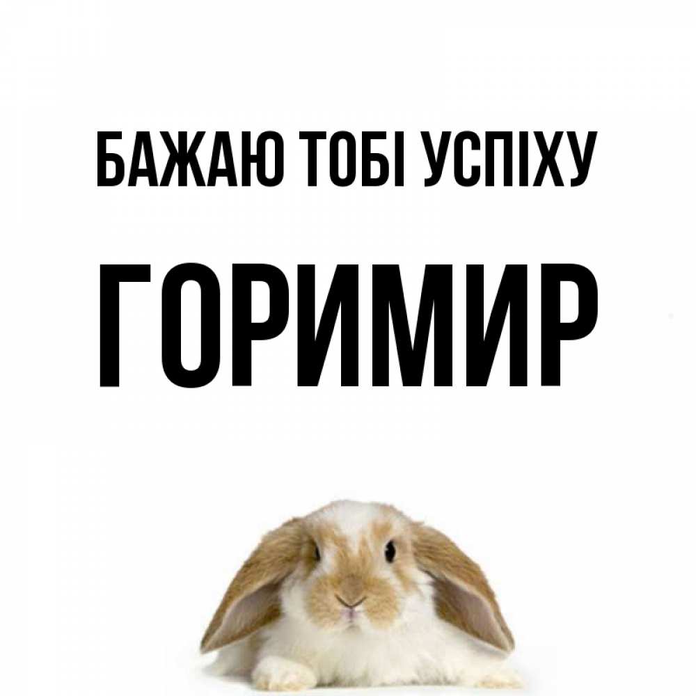 Открытка на каждый день з підписом, Горимир Бажаю тобі успіху открытки с произвольным текстом который можно вставить в открытку и создать ее самостоятельно бесплатно онлайн Прикольна листівка з побажанням онлайн скачати безкоштовно 