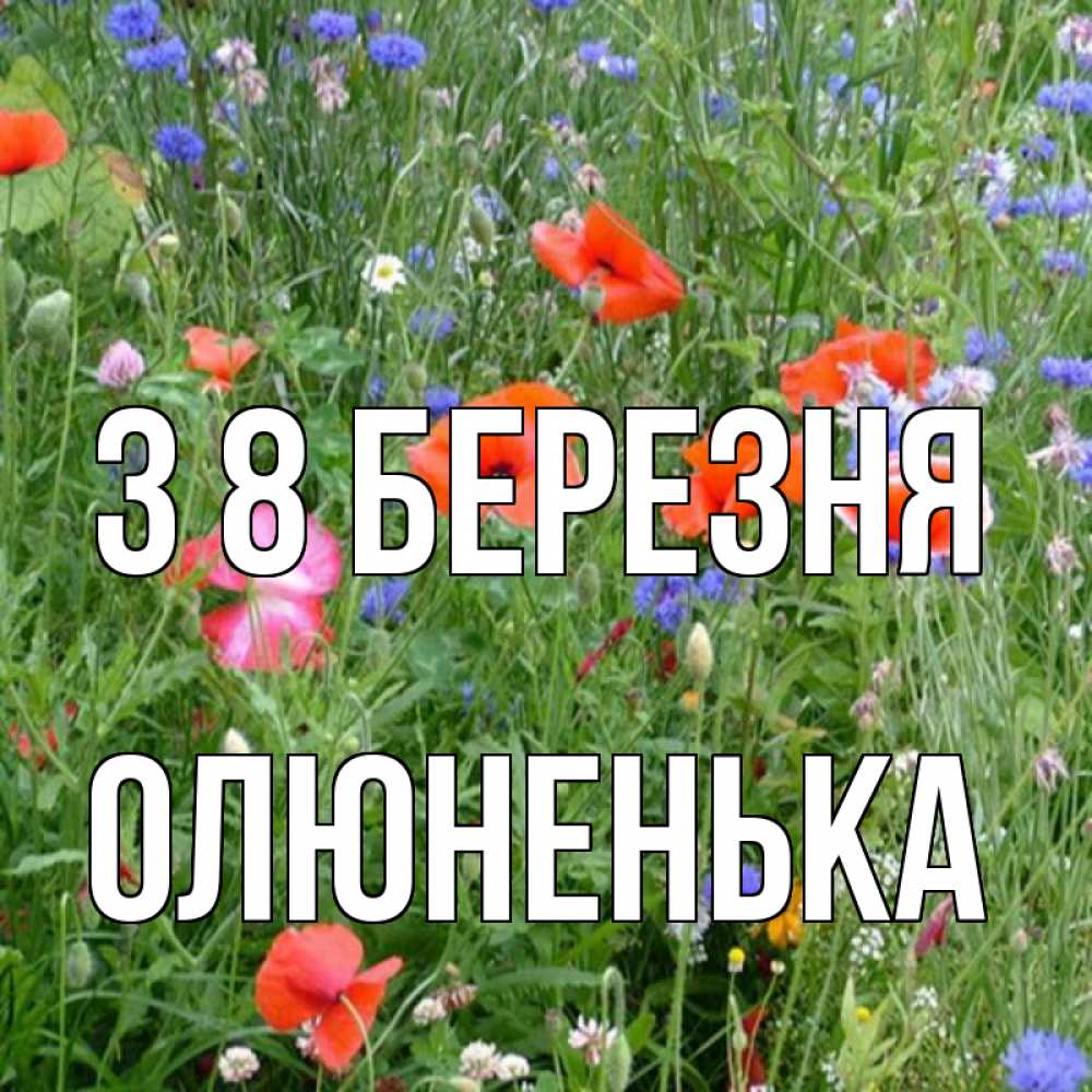 Открытка на каждый день з підписом, Олюненька З 8 БЕРЕЗНЯ международный женский день 4 Прикольна листівка з побажанням онлайн скачати безкоштовно 