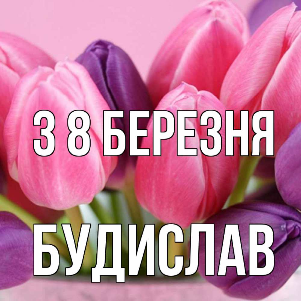 Открытка на каждый день з підписом, Будислав З 8 БЕРЕЗНЯ маме 1 Прикольна листівка з побажанням онлайн скачати безкоштовно 