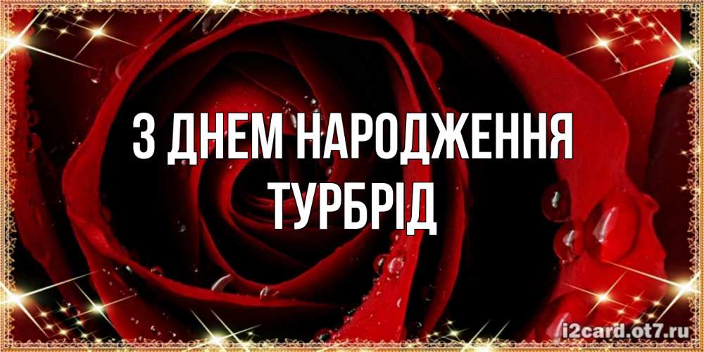 Открытка на каждый день з підписом, Турбрід З Днем народження цветок в росе на день рождения Прикольна листівка з побажанням онлайн скачати безкоштовно 