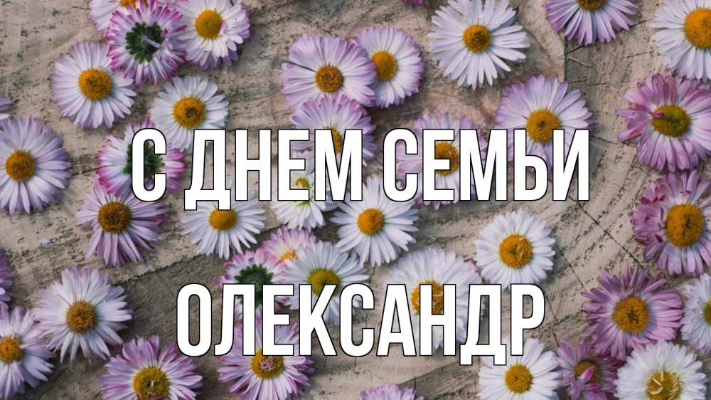 Открытка на каждый день з підписом, Олександр С днем семьи с днем семьи Прикольна листівка з побажанням онлайн скачати безкоштовно 