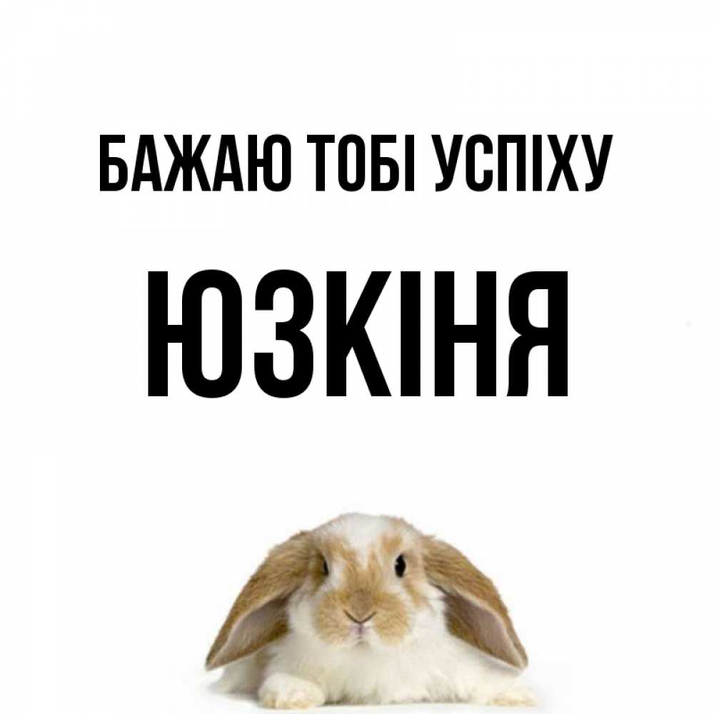 Открытка на каждый день з підписом, Юзкіня Бажаю тобі успіху открытки с произвольным текстом который можно вставить в открытку и создать ее самостоятельно бесплатно онлайн Прикольна листівка з побажанням онлайн скачати безкоштовно 