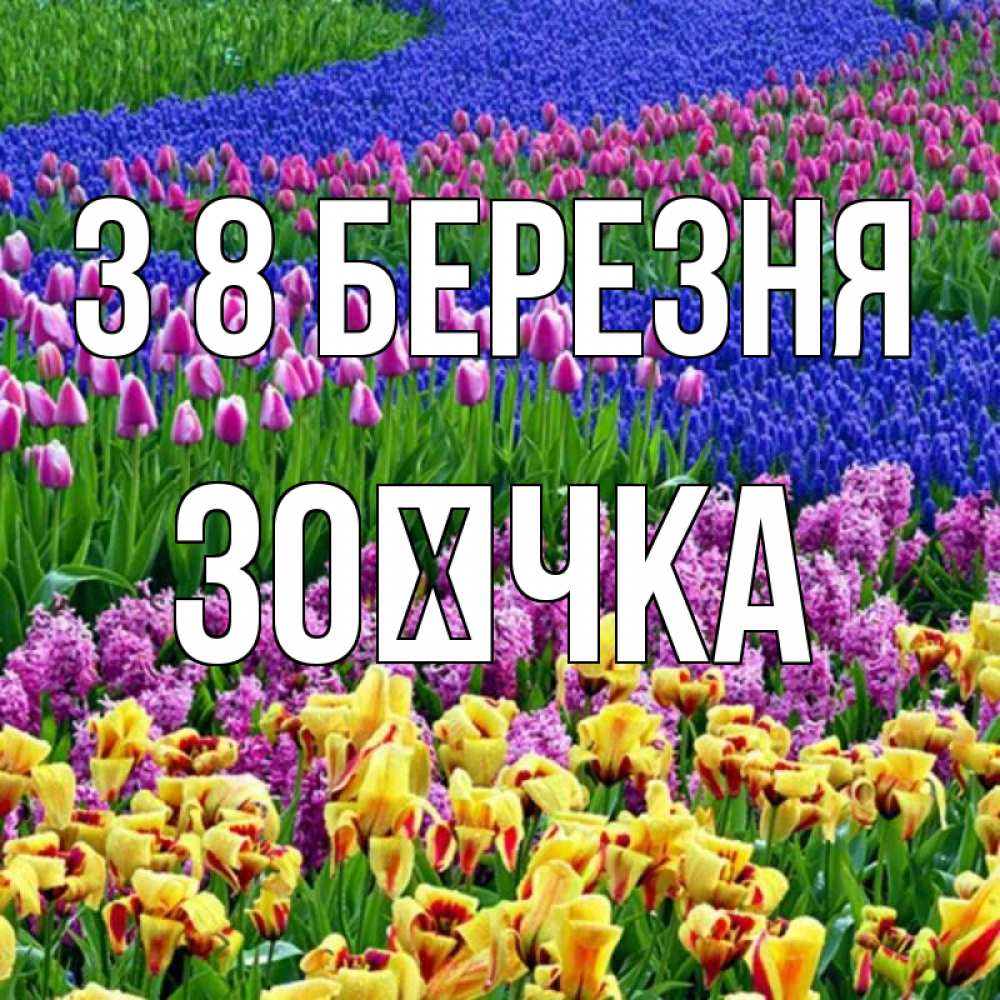 Открытка на каждый день з підписом, Зоєчка З 8 БЕРЕЗНЯ цветы Прикольна листівка з побажанням онлайн скачати безкоштовно 